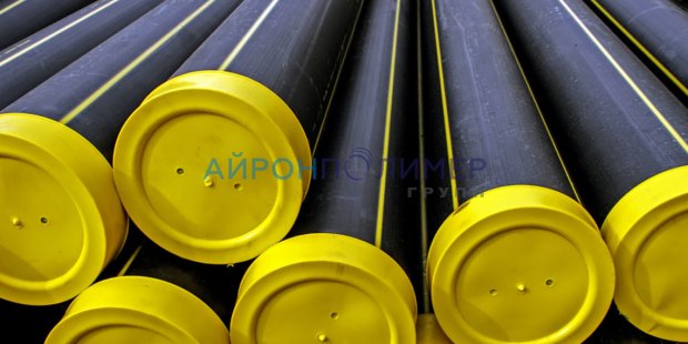 Труба ПЭ100 SDR11 для газа Дн 110х10,0 Ру10 (PN10) нап в бухте 100м ...