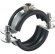 Хомут с резиновой прокладкой Ду 20-25(1/2