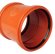 Муфта соединительная ПВХ (НПВХ) канализационная 110 мм