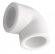 Угольник полипропиленовый PP-R (PPRC) бел Дн 20