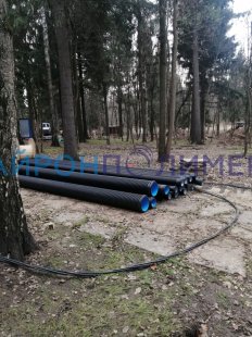Корсис труба гофрированная ID 200*225 мм SN8