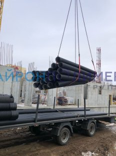 Корсис труба гофрированная ID 200*225 мм SN8