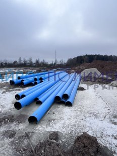 Труба ПЭ100RC SDR11 Дн 225х20,5 Ру16 (PN16) в защитной оболочке PP в отрезках 13м ГОСТ 18599-2001