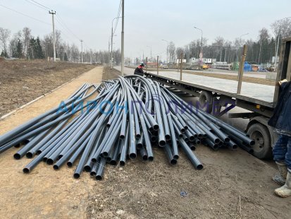 Труба ПЭ100 SDR21 для х/в Дн 50х2,4 Ру8 (PN8) нап 40C в бухте 100м ГОСТ 18599-2001