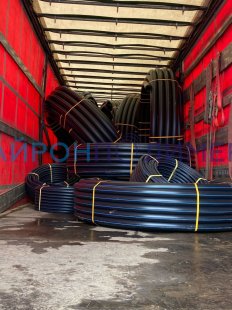 Труба ПЭ100 SDR21 для х/в Дн 50х2,4 Ру8 (PN8) нап 40C в бухте 100м ГОСТ 18599-2001