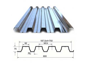 Оцинкованный профнастил Н-75